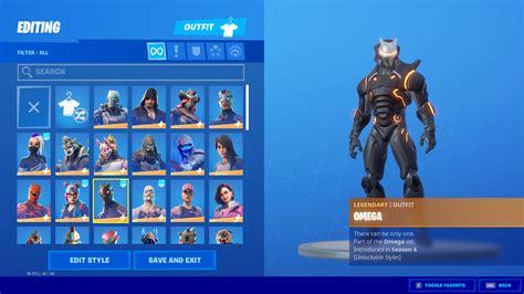 my omega account.